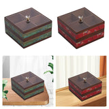 Maxbell Serving Tray 4 Grids Multifunctional Appetizer Platter for Candy and Fruits Cakes green