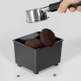 Maxbell Coffee Ground Dump Bin Espresso Machine Waste Holder for Counter Bar Kitchen