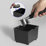 Maxbell Coffee Ground Dump Bin Espresso Machine Waste Holder for Counter Bar Kitchen