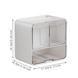 Maxbell Cosmetic Cotton Pad Holder Transparent for Makeup Brush Beauty Egg Toothpick