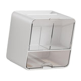 Maxbell Cosmetic Cotton Pad Holder Transparent for Makeup Brush Beauty Egg Toothpick