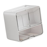 Maxbell Cosmetic Cotton Pad Holder Transparent for Makeup Brush Beauty Egg Toothpick