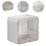 Maxbell Cosmetic Cotton Pad Holder Transparent for Makeup Brush Beauty Egg Toothpick