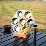 Maxbell Espresso Filter Basket Display Stand Portable for Household Restaurant Cafes