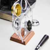 Maxbell Espresso Filter Basket Display Stand Portable for Household Restaurant Cafes