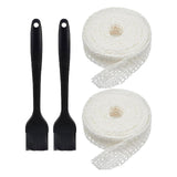 Maxbell 2x Meat Netting Roll Elastic 16 Hole Sausage Making Net for BBQ Beef Cooking