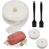 Maxbell 2x Meat Netting Roll Elastic 16 Hole Sausage Making Net for BBQ Beef Cooking