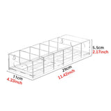 Maxbell Tumbler Lid Organizer Multiuse 6 Compartments for Household Tabletop Cabinet