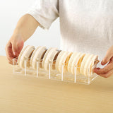 Maxbell Tumbler Lid Organizer Multiuse 6 Compartments for Household Tabletop Cabinet