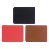 Maxbell Silicone Placemat Waterproof Dining Table Mat Kids Placemat for Dining Table black