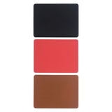 Maxbell Silicone Placemat Waterproof Dining Table Mat Kids Placemat for Dining Table black