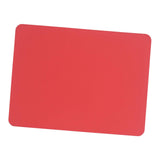 Maxbell Silicone Placemat Waterproof Dining Table Mat Kids Placemat for Dining Table red