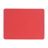 Maxbell Silicone Placemat Waterproof Dining Table Mat Kids Placemat for Dining Table red