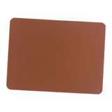 Maxbell Silicone Placemat Waterproof Dining Table Mat Kids Placemat for Dining Table brown
