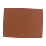 Maxbell Silicone Placemat Waterproof Dining Table Mat Kids Placemat for Dining Table brown