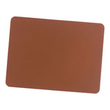 Maxbell Silicone Placemat Waterproof Dining Table Mat Kids Placemat for Dining Table brown