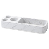 Maxbell Toothbrush Holder for Bathroom Electric Toothbrush Shelf Rack for Home Hotel White