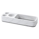 Maxbell Toothbrush Holder for Bathroom Electric Toothbrush Shelf Rack for Home Hotel Gray