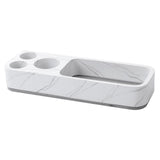 Maxbell Toothbrush Holder for Bathroom Electric Toothbrush Shelf Rack for Home Hotel Gray