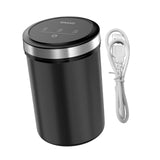 Maxbell Automatic Vacuum Coffee Canister Food Storage Container for Tea Coffee Beans black