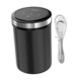 Maxbell Automatic Vacuum Coffee Canister Food Storage Container for Tea Coffee Beans black