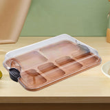 Maxbell Cheese Board Food Serving Tray Multipurpose Bread Board for Fruit Meat Bread Multi Slot