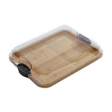 Maxbell Cheese Board Food Serving Tray Multipurpose Bread Board for Fruit Meat Bread Single Slot