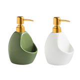 Maxbell Soap Dispenser with Pump Hand Soap Dispenser Bottle for Hotel Outdoor Travel green