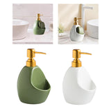 Maxbell Soap Dispenser with Pump Hand Soap Dispenser Bottle for Hotel Outdoor Travel green
