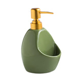 Maxbell Soap Dispenser with Pump Hand Soap Dispenser Bottle for Hotel Outdoor Travel green