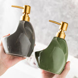 Maxbell Soap Dispenser with Pump Hand Soap Dispenser Bottle for Hotel Outdoor Travel green