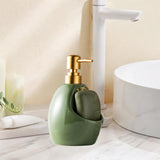 Maxbell Soap Dispenser with Pump Hand Soap Dispenser Bottle for Hotel Outdoor Travel green