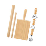 Maxbell Pasta Making Tool Set Rolling Pin Gnocchi Pasta Maker for Gifts Homemade DIY 6 Pieces