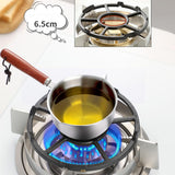 Maxbell Cast Iron Wok Rings Sturdy Pot Stand for Sauce Pans Camping Smaller Cookware