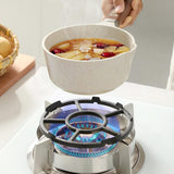 Maxbell Cast Iron Wok Rings Sturdy Pot Stand for Sauce Pans Camping Smaller Cookware