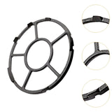 Maxbell Cast Iron Wok Rings Sturdy Pot Stand for Sauce Pans Camping Smaller Cookware