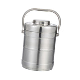 Maxbell Stainless Steel Lunch Box Thermal with Handle Bento Box for Work Travel Kids 1.4L