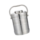 Maxbell Stainless Steel Lunch Box Thermal with Handle Bento Box for Work Travel Kids 1.4L