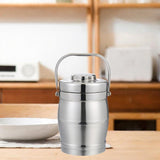 Maxbell Stainless Steel Lunch Box Thermal with Handle Bento Box for Work Travel Kids 1.6L