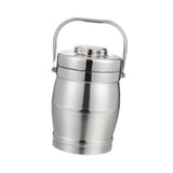 Maxbell Stainless Steel Lunch Box Thermal with Handle Bento Box for Work Travel Kids 2.2L