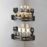 Maxbell Shampoo Storage Rack Organizer Shower Organizer for Living Room Shower 2Pcs