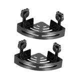 Maxbell Shampoo Storage Rack Organizer Shower Organizer for Living Room Shower 2Pcs