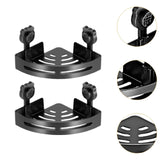 Maxbell Shampoo Storage Rack Organizer Shower Organizer for Living Room Shower 2Pcs