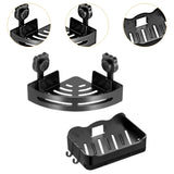 Maxbell Shampoo Storage Rack Organizer Shower Organizer for Living Room Shower 1Pcs with soap dish