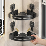 Maxbell Shampoo Storage Rack Organizer Shower Organizer for Living Room Shower 2Pcs with soap dish