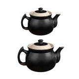 Maxbell Ceramic Teapot Loose Leaf Tea Pot and Lid for Home Kitchen Boiling Hot Water 2.3L