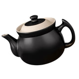 Maxbell Ceramic Teapot Loose Leaf Tea Pot and Lid for Home Kitchen Boiling Hot Water 2.3L