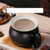 Maxbell Ceramic Teapot Loose Leaf Tea Pot and Lid for Home Kitchen Boiling Hot Water 2.3L