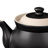 Maxbell Ceramic Teapot Loose Leaf Tea Pot and Lid for Home Kitchen Boiling Hot Water 2.3L