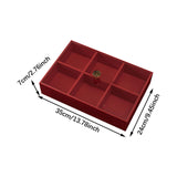 Maxbell Dry Fruit Container Candy Bowl Wooden Tea Drawer Box for Fruits Cookies Nuts